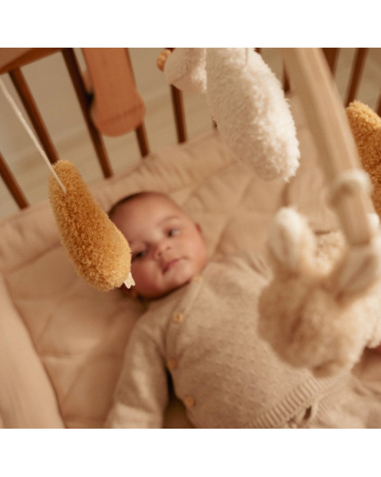 LITTLE DUTCH. Μόμπιλε κρεβατιού Newborn Naturals FSC