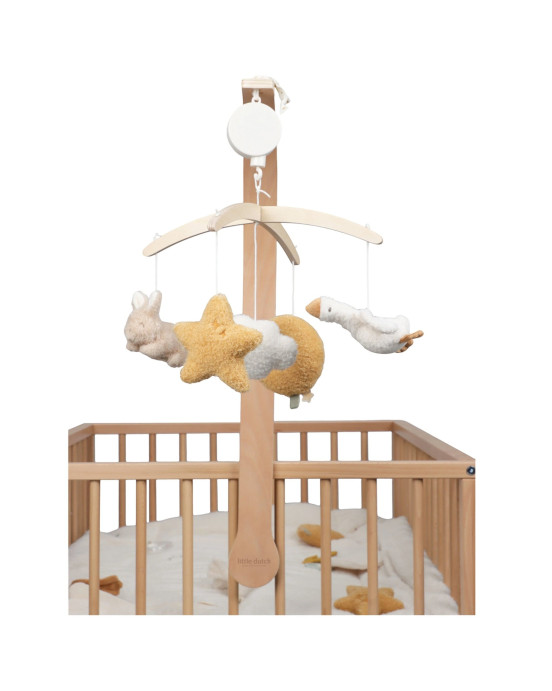 LITTLE DUTCH. Μόμπιλε κρεβατιού Newborn Naturals FSC