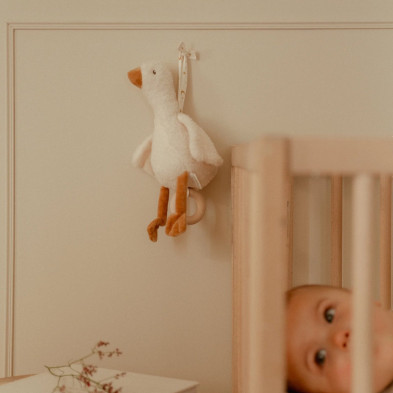 LITTLE DUTCH. Υφασμάτινο μουσικό κουκλάκι Little Goose GRS