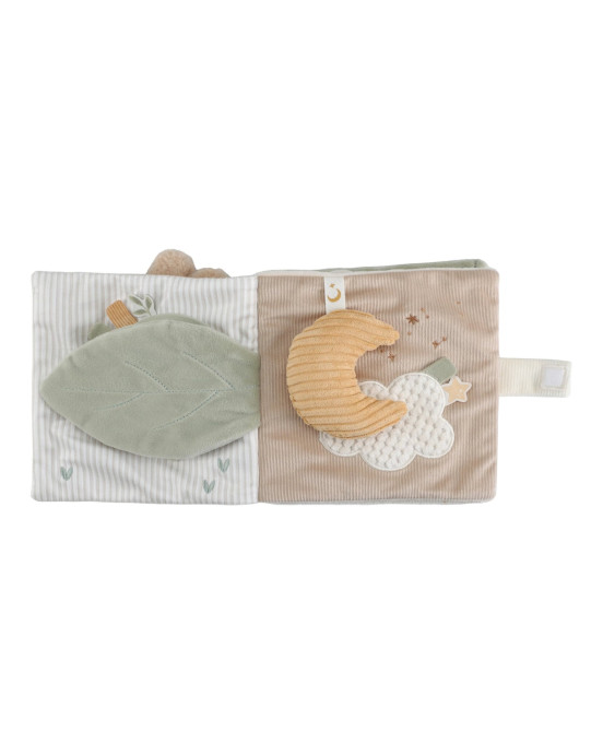 LITTLE DUTCH. Υφασμάτινο βιβλιαράκι δραστηριοτήτων Newborn Naturals GRS