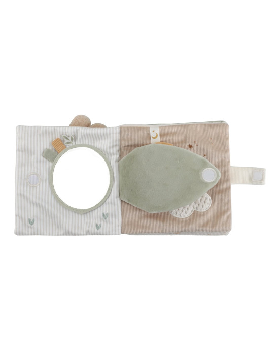 LITTLE DUTCH. Υφασμάτινο βιβλιαράκι δραστηριοτήτων Newborn Naturals GRS