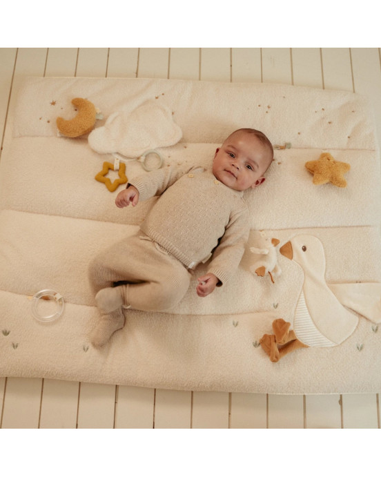 LITTLE DUTCH. Υφασμάτινο στρώμα δραστηριοτήτων Newborn Naturals GRS