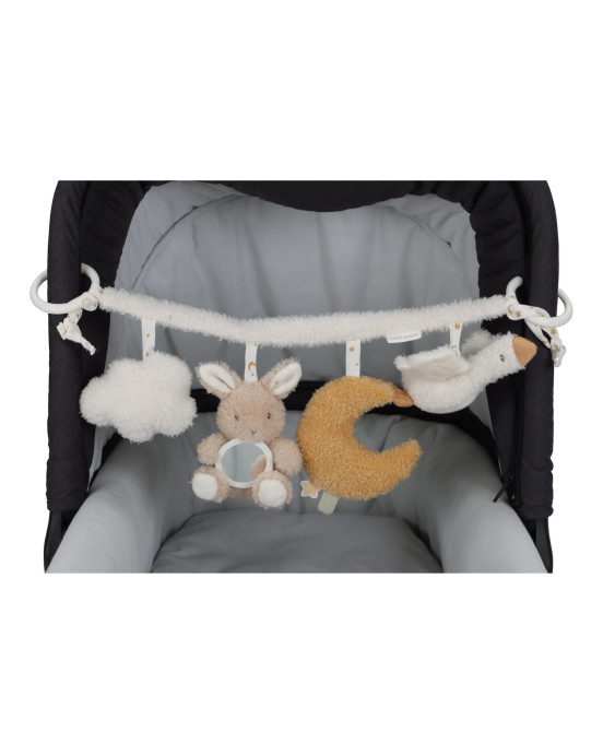 LITTLE DUTCH. Υφασμάτινη γιρλάντα για καρότσι Newborn Naturals GRS