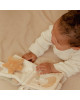 LITTLE DUTCH. Υφασμάτινο βιβλιαράκι δραστηριοτήτων μικρό Newborn Naturals GRS