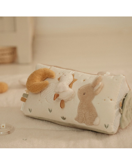 LITTLE DUTCH. Υφασμάτινο τρίγωνο δραστηριοτήτων Newborn Naturals GRS