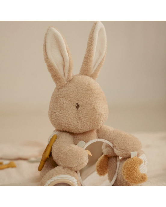 LITTLE DUTCH. Υφασμάτινο κουνελάκι δραστηριοτήτων Baby Bunny GRS