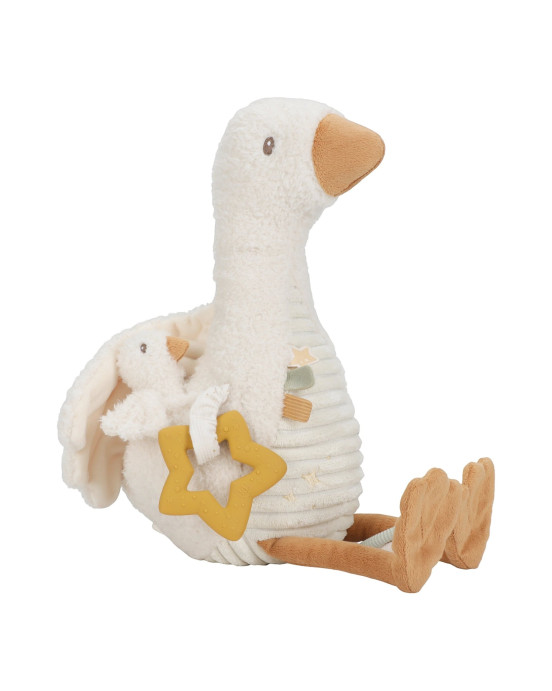 LITTLE DUTCH. Υφασμάτινη χήνα δραστηριοτήτων Little Goose GRS