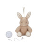 LITTLE DUTCH. Υφασμάτινο κουνελάκι με φωτισμό, λευκούς ήχους & μουσική - επαναφορτιζόμενο