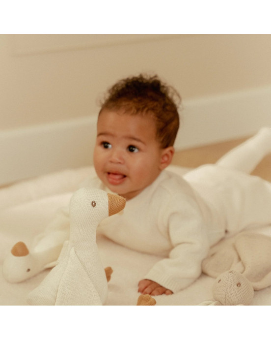 LITTLE DUTCH. Πλεκτό σετ δώρου Newborn Naturals GRS