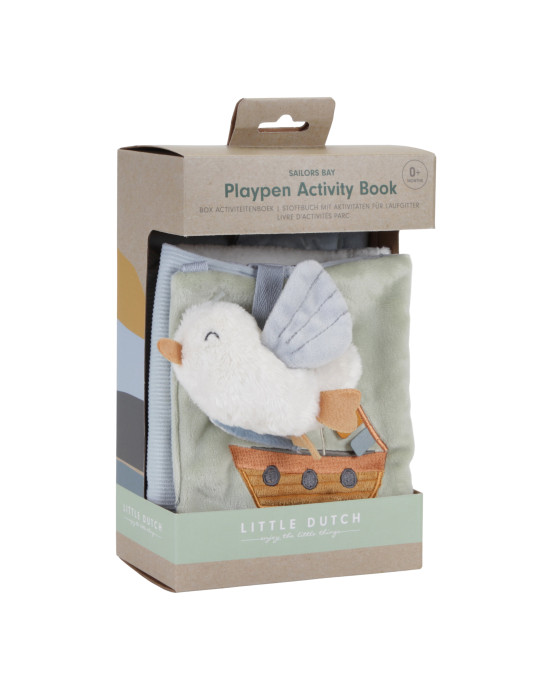LITTLE DUTCH. Υφασμάτινο κρεμαστό παιχνίδι δραστηριοτήτων για κρεβάτι Sailors Bay