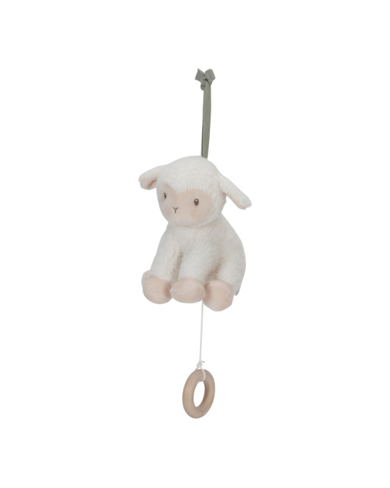 LITTLE DUTCH. Υφασμάτινο μουσικό προβατάκι Little Farm