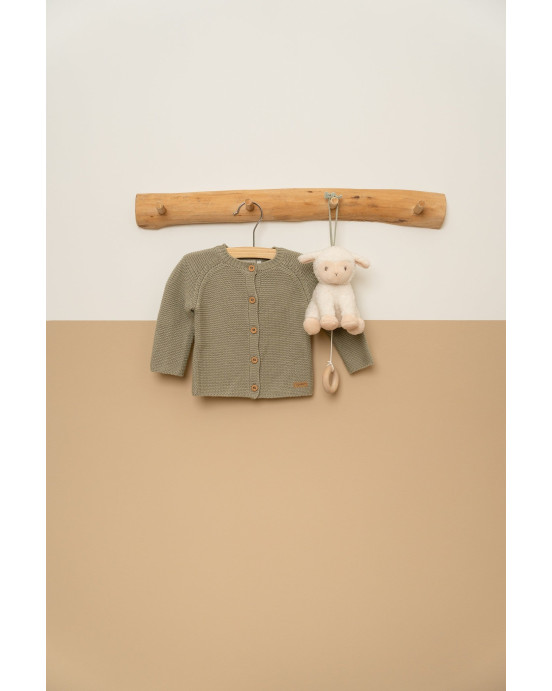 LITTLE DUTCH. Υφασμάτινο μουσικό προβατάκι Little Farm