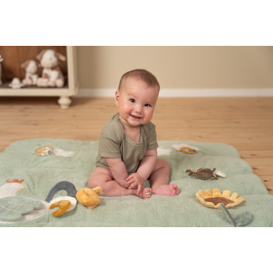 LITTLE DUTCH. Υφασμάτινο στρώμα δραστηριοτήτων Little Farm 100x80