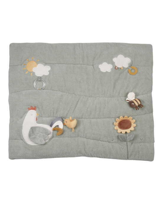 LITTLE DUTCH. Υφασμάτινο στρώμα δραστηριοτήτων Little Farm 100x80