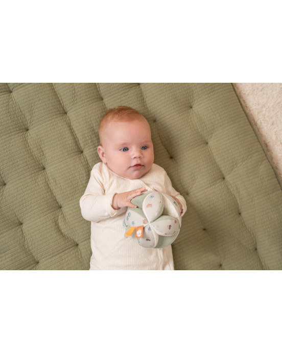 LITTLE DUTCH. Υφασμάτινη μπάλα με χειρολαβές Little Farm