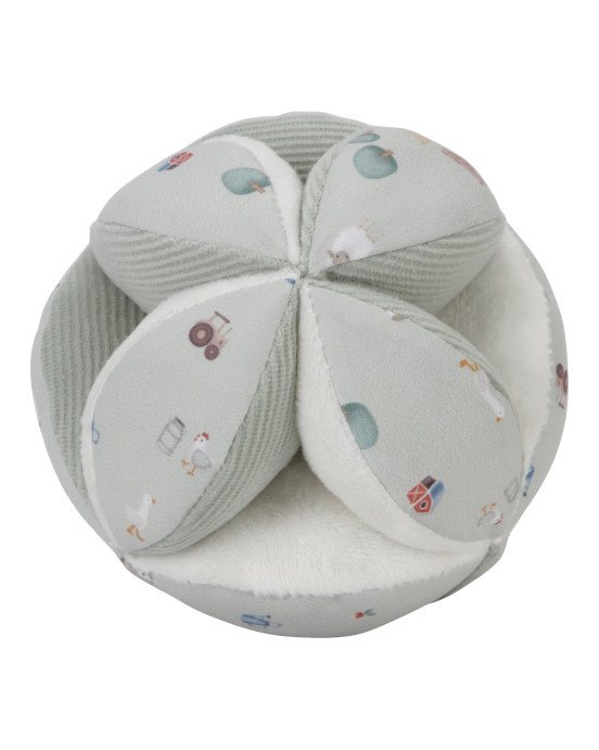 LITTLE DUTCH. Υφασμάτινη μπάλα με χειρολαβές Little Farm