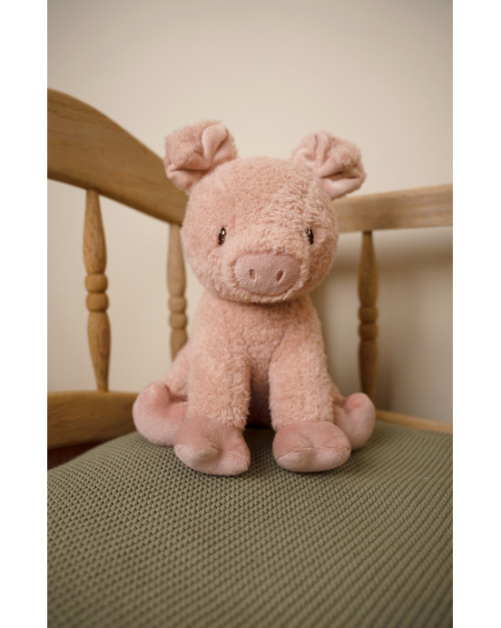 LITTLE DUTCH. Υφασμάτινο κουκλάκι Γουρουνάκι Little Farm 17εκ.