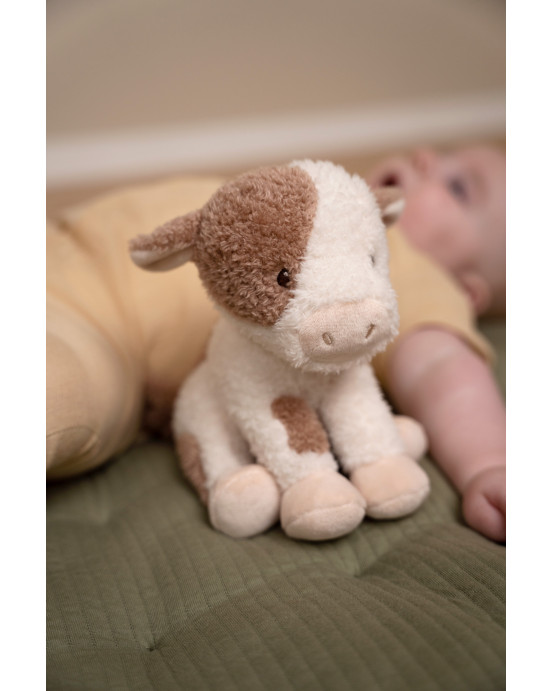 LITTLE DUTCH. Υφασμάτινο κουκλάκι Αγελαδίτσα Little Farm 17εκ.