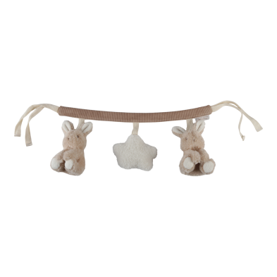 LITTLE DUTCH. Υφασμάτινη γιρλάντα για καρότσι Baby Bunny