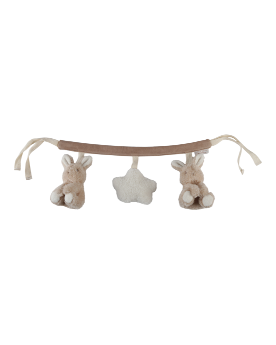 LITTLE DUTCH. Υφασμάτινη γιρλάντα για καρότσι Baby Bunny