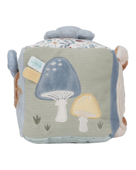 LITTLE DUTCH. Υφασμάτινος κύβος δραστηριοτήτων Forest Friends GRS