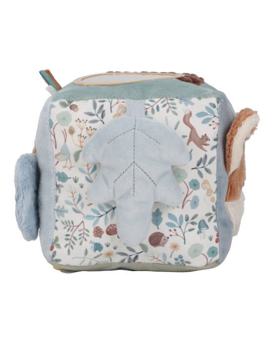 LITTLE DUTCH. Υφασμάτινος κύβος δραστηριοτήτων Forest Friends GRS