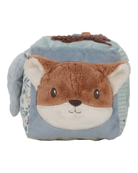 LITTLE DUTCH. Υφασμάτινος κύβος δραστηριοτήτων Forest Friends GRS