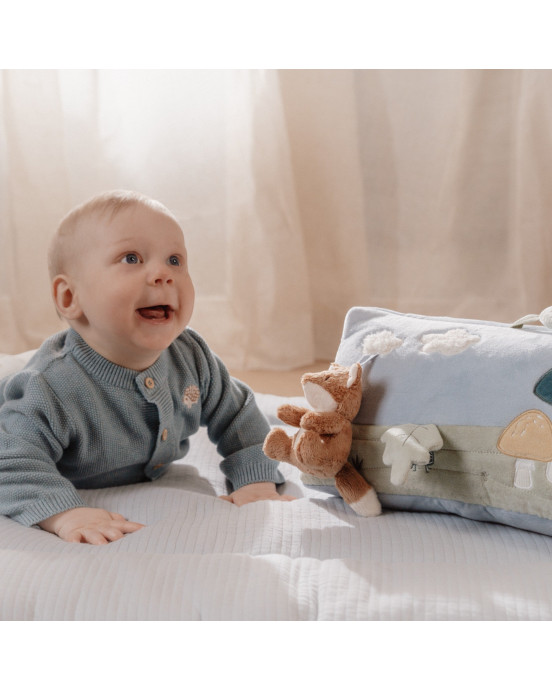 LITTLE DUTCH. Υφασμάτινο τρίγωνο δραστηριοτήτων Forest Friends GRS