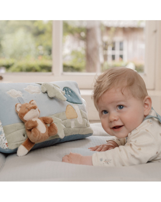 LITTLE DUTCH. Υφασμάτινο τρίγωνο δραστηριοτήτων Forest Friends GRS