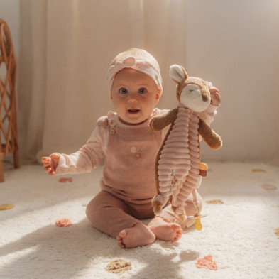 LITTLE DUTCH. Υφασμάτινο ανάγλυφο ντουντού ελαφάκι Fairy Garden GR