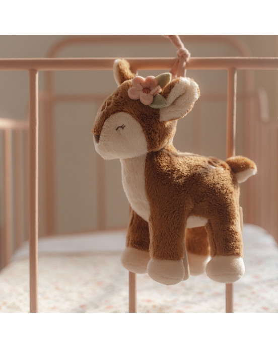 LITTLE DUTCH. Υφασμάτινο μουσικό ελαφάκι Fairy Garden GRS