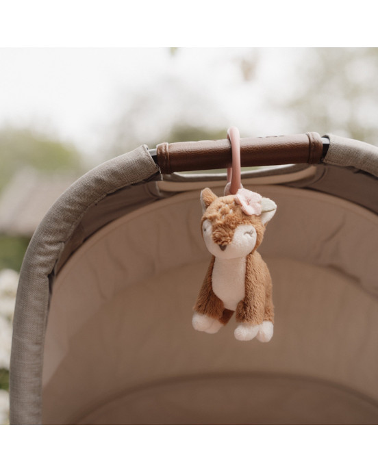 LITTLE DUTCH. Υφασμάτινο παιχνίδι με δόνηση ελαφάκι Fairy Garden GRS