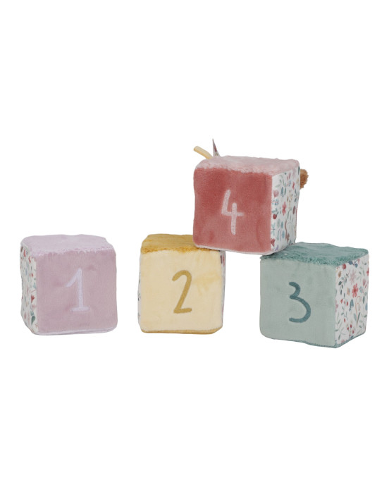 LITTLE DUTCH. Σετ παιχνιδιού με υφασμάτινους κύβους Fairy Garden