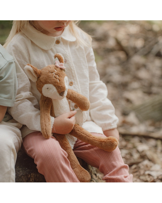 LITTLE DUTCH. Υφασμάτινο ελαφάκι με μακριά ποδαράκια Fairy Garden GRS