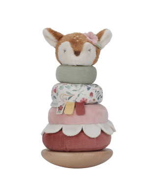 LITTLE DUTCH. Πυραμίδα ταξινόμησης & ταλάντωσης Fairy Garden FSC