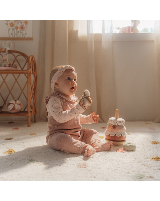 LITTLE DUTCH. Πυραμίδα ταξινόμησης & ταλάντωσης Fairy Garden FSC