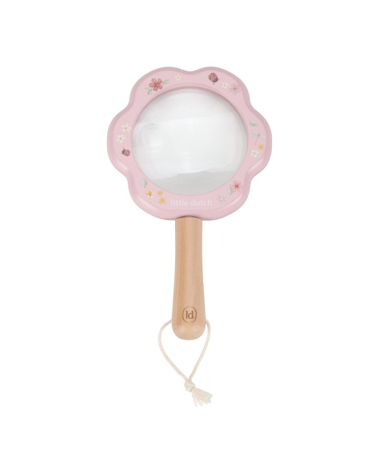 LITTLE DUTCH. Ξύλινος μεγεθυντικός φακός Fairy Garden FSC