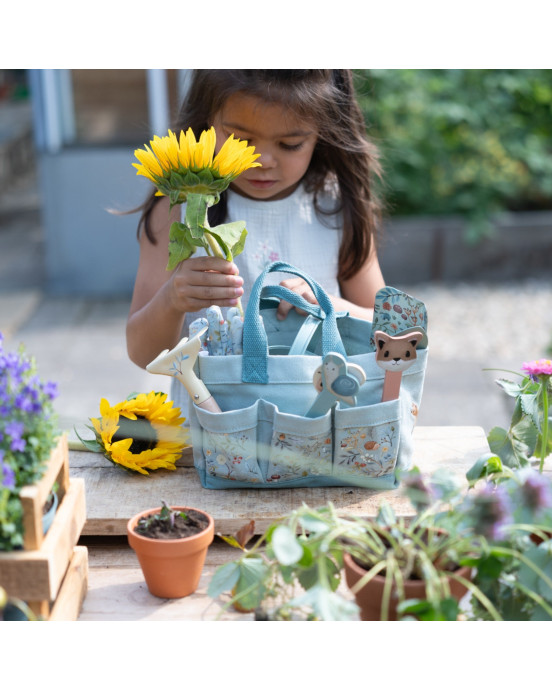 LITTLE DUTCH. Παιδικό σετ κηπουρικής Forest Friends FSC (10 τμχ)