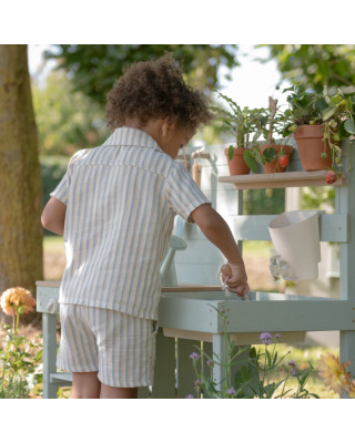 LITTLE DUTCH. Ξύλινη κουζίνα παιχνιδιού εξωτερικού χώρου FSC