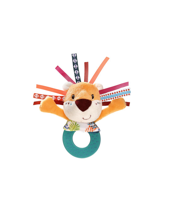 LILLIPUTIENS- Υφασμάτινη κουδουνίστρα με κρίκο οδοντοφυίας Τζακ