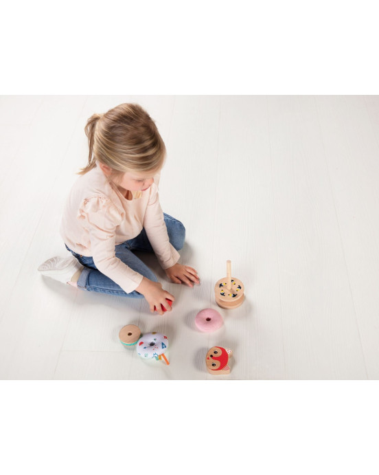 LILLIPUTIENS- Ξύλινη πυραμίδα ταξινόμησης Αλίς