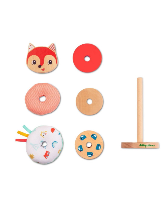 LILLIPUTIENS- Ξύλινη πυραμίδα ταξινόμησης Αλίς