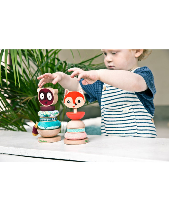 LILLIPUTIENS- Ξύλινη πυραμίδα ταξινόμησης Αλίς