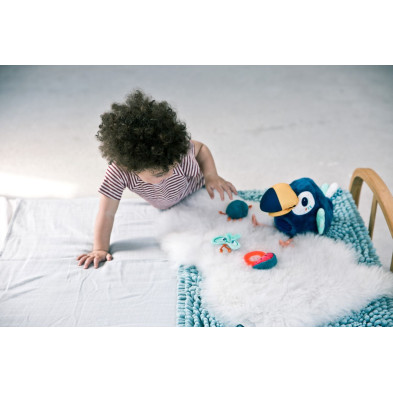 LILLIPUTIENS- Υφασμάτινο πουλάκι-τουκάν Λαίμαργος Πάμπλο