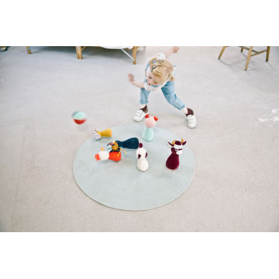 LILLIPUTIENS- Υφασμάτινο μπόουλινγκ ζωάκια Φάρμα