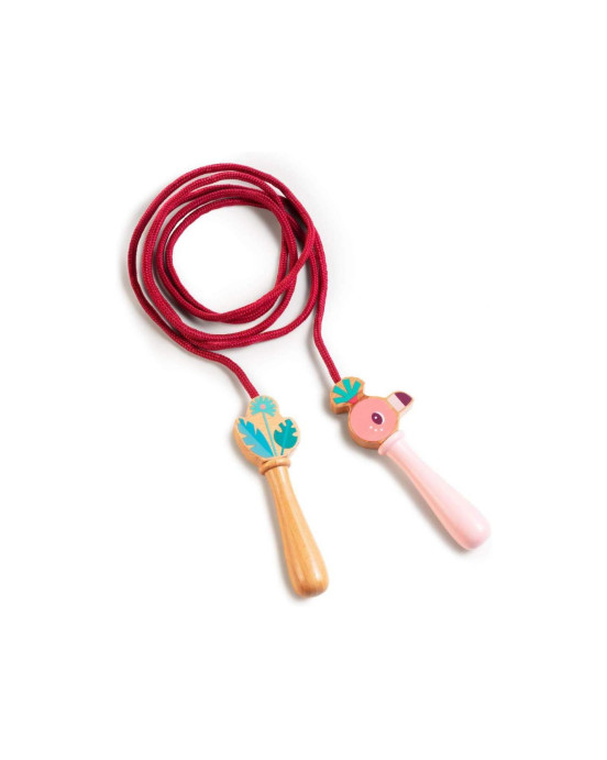 LILLIPUTIENS- Σχοινάκι με ξύλινες λαβές Αναίς