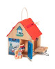 LILLIPUTIENS- Ξύλινο σπιτάκι με κλειδαριές