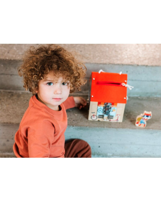 LILLIPUTIENS- Ξύλινο σπιτάκι με κλειδαριές