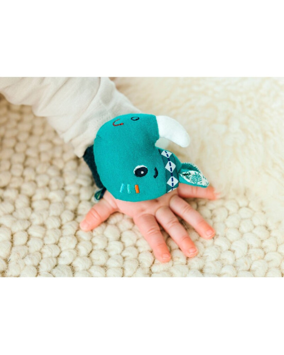 LILLIPUTIENS - Υφασμάτινη κουδουνίστρα - βραχιολάκι Μάριους