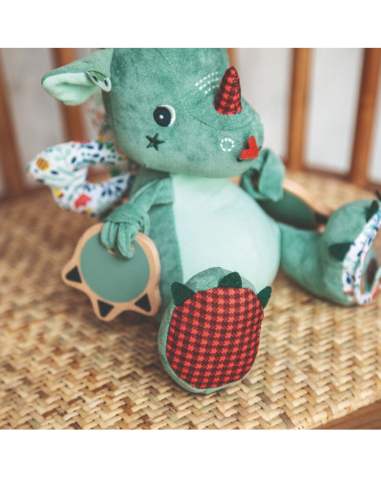 LILLIPUTIENS- Υφασμάτινος δράκος δραστηριοτήτων Joe LI83299